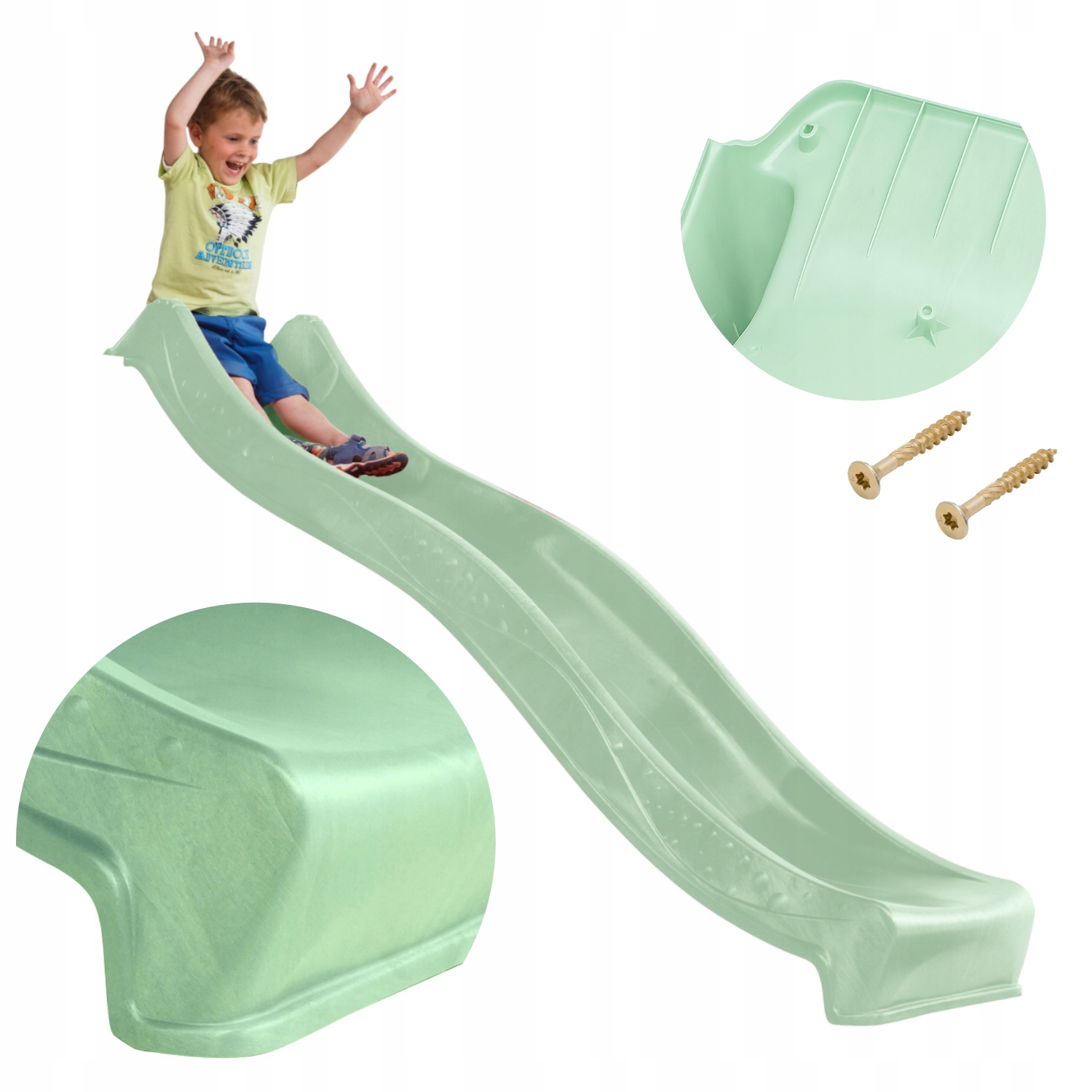 Šmýkačka Tribecco 250 cm pre montáž do 50 kg